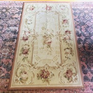Mint condition vintage French Aubusson tapestry